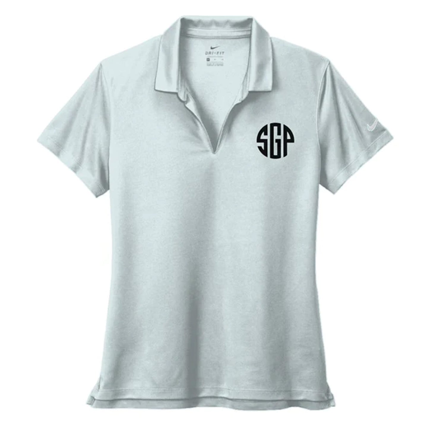 SGP - Nike Ladies Dri-FIT Micro Pique 2.0 Polo (Black Logo)