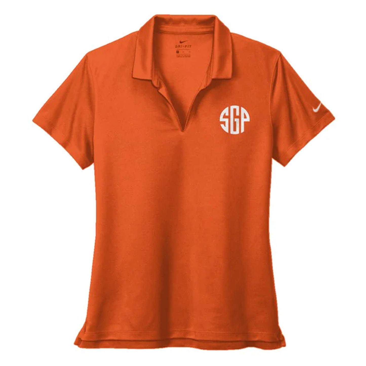 SGP - Nike Ladies Dri-FIT Micro Pique 2.0 Polo (White Logo)
