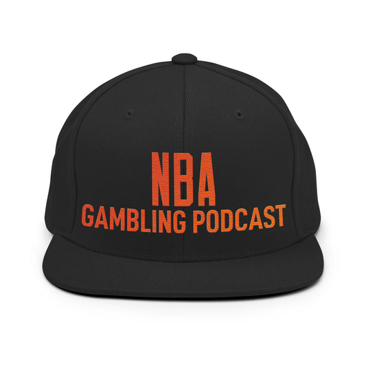 NBA Gambling Podcast - Snapback Hat (Color Logo)