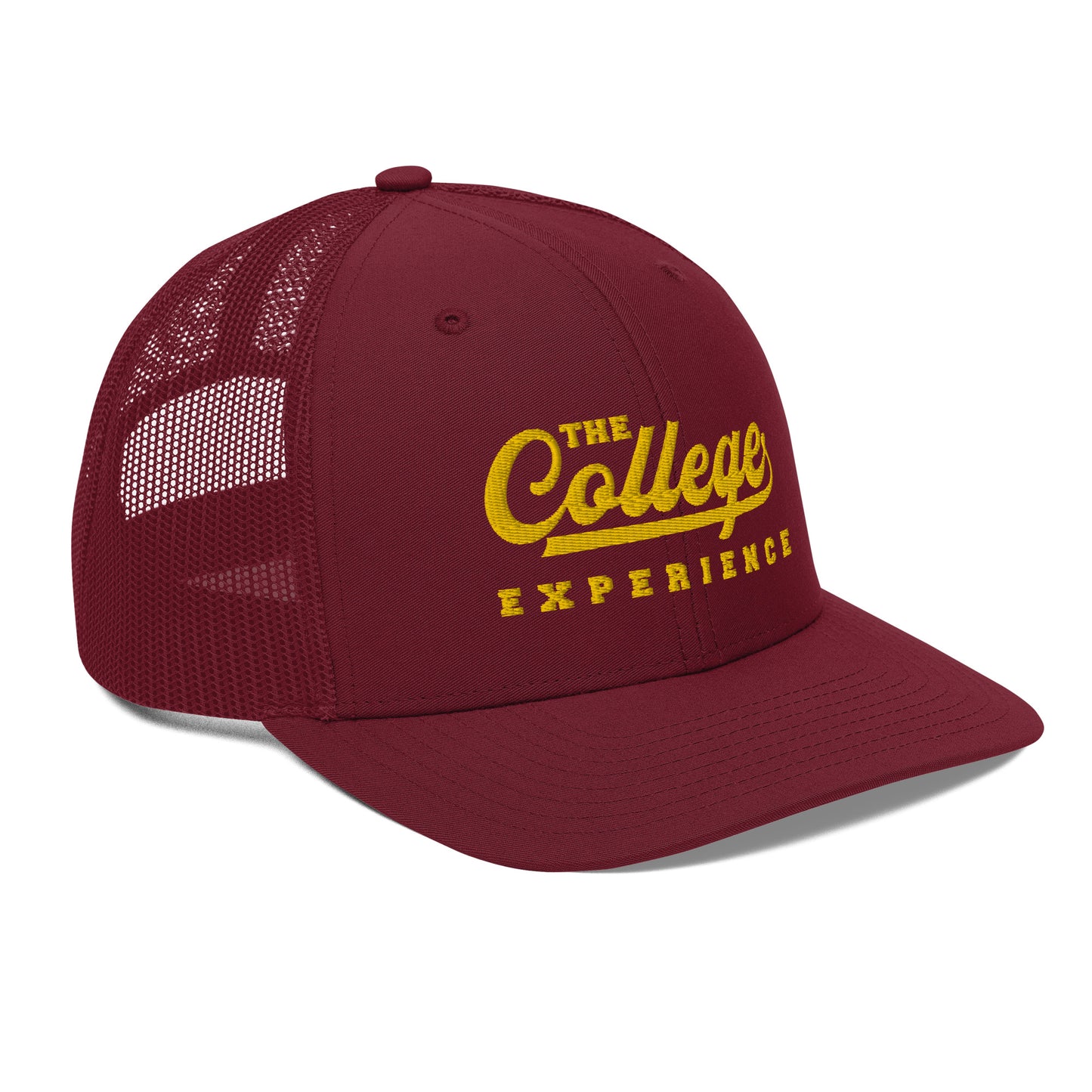 The College Experience - Trucker Cap (Yellow Logo)