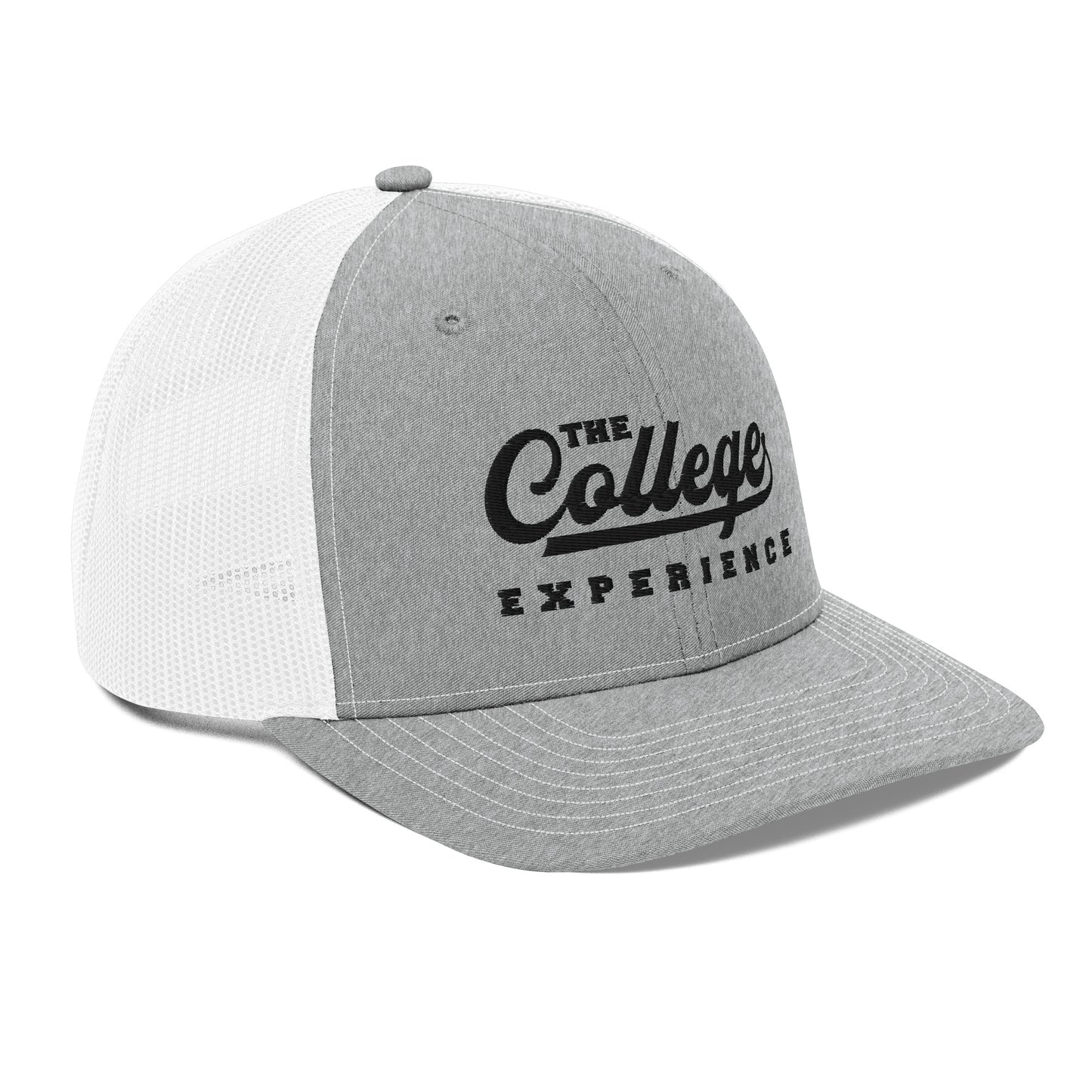 The College Experience - Trucker Cap (Black Logo)