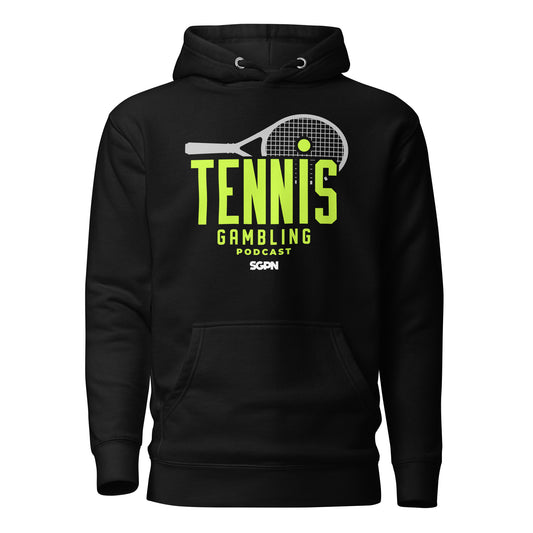Tennis Gambling Podcast - Unisex Hoodie (Color Logo)
