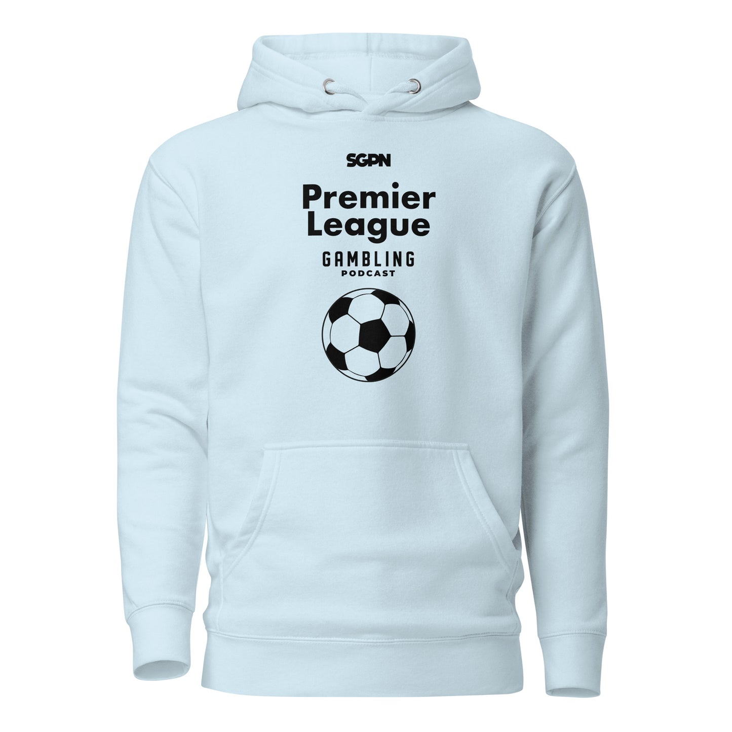 Premier League Gambling Podcast - Unisex Hoodie (Black Logo)