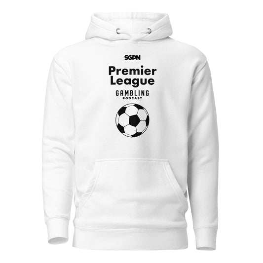 Premier League Gambling Podcast - Unisex Hoodie (Black Logo)