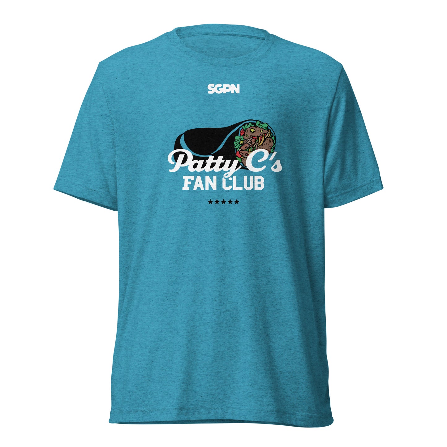 Patty C's Fan Club - Short sleeve t-shirt (Burrito)