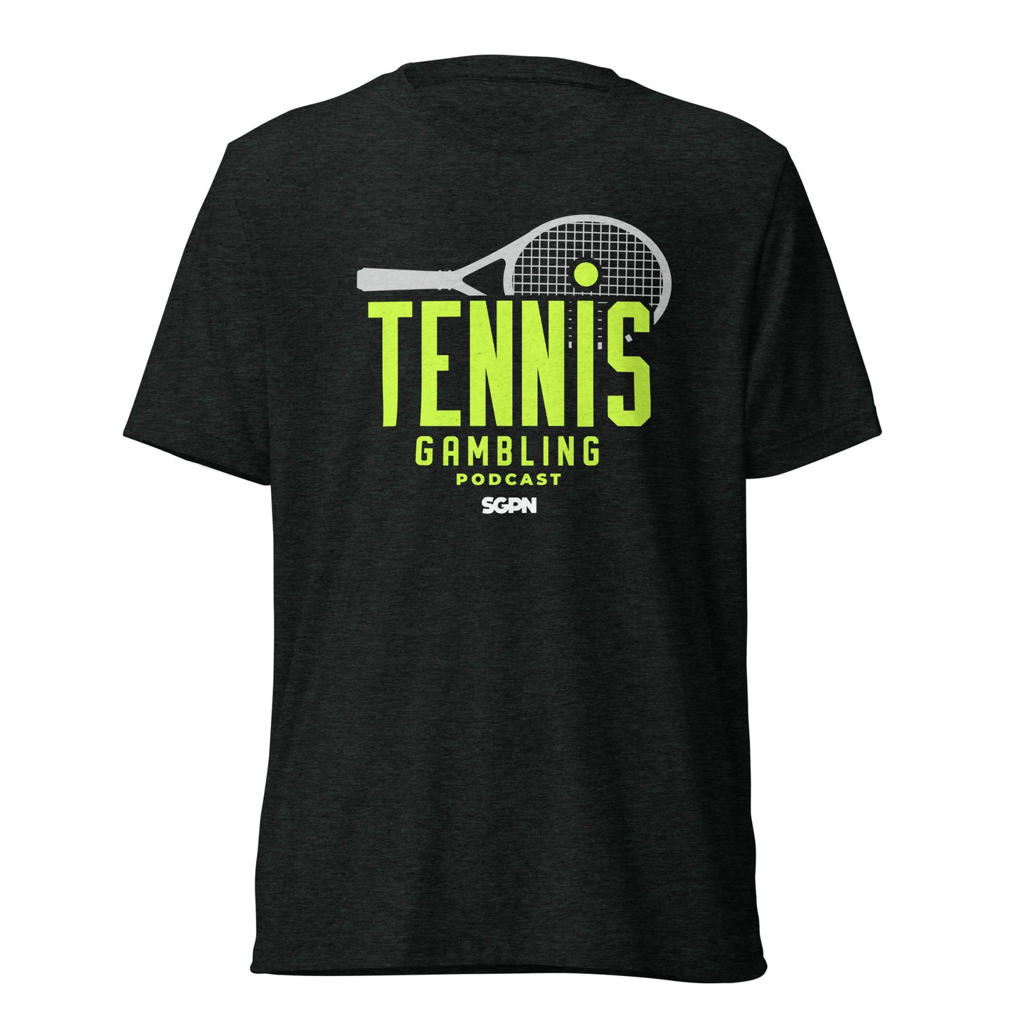 Tennis Gambling Podcast - Short sleeve t-shirt (Color Logo)