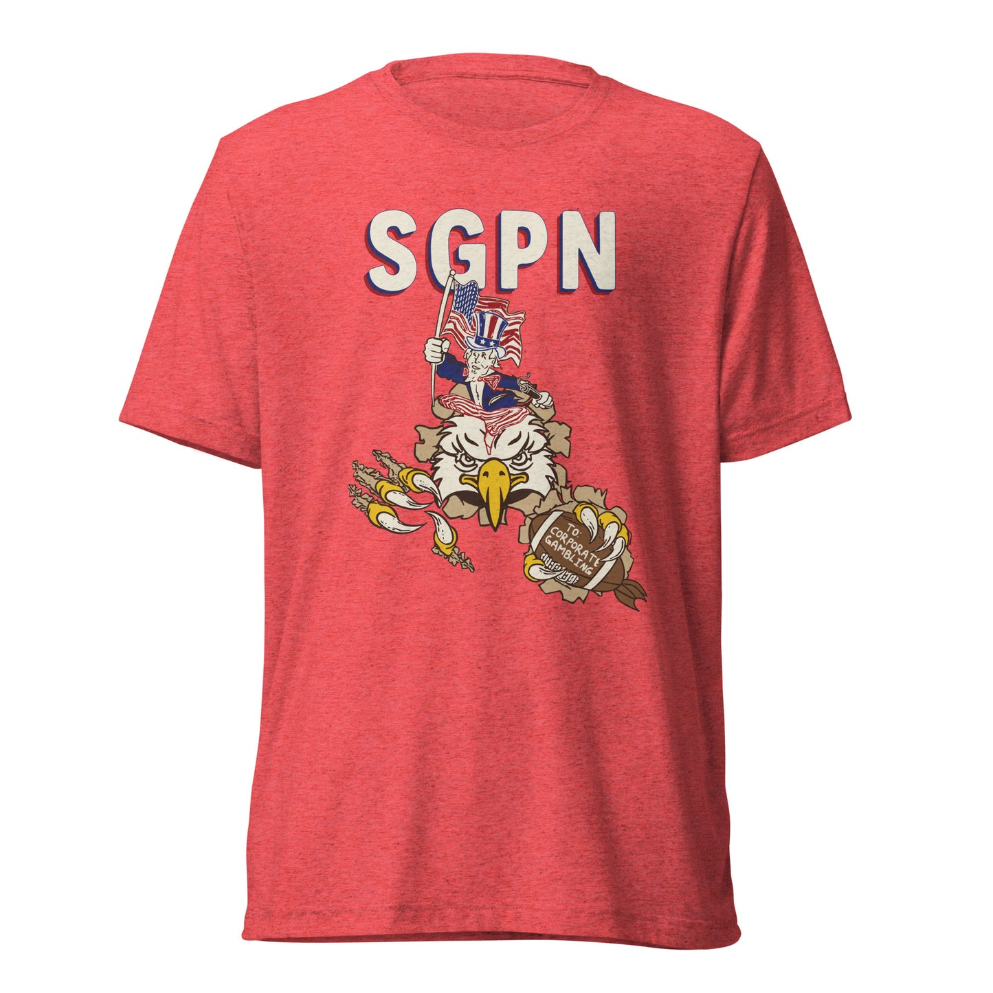 Fight the War Against Corporate Gambling - Short sleeve t-shirt