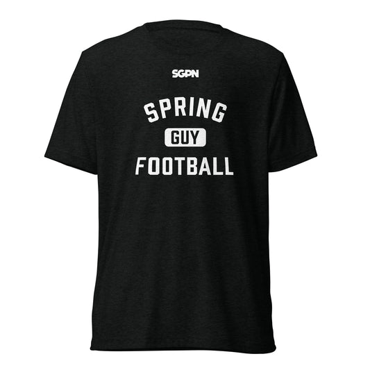 Spring Football Guy - Short sleeve t-shirt