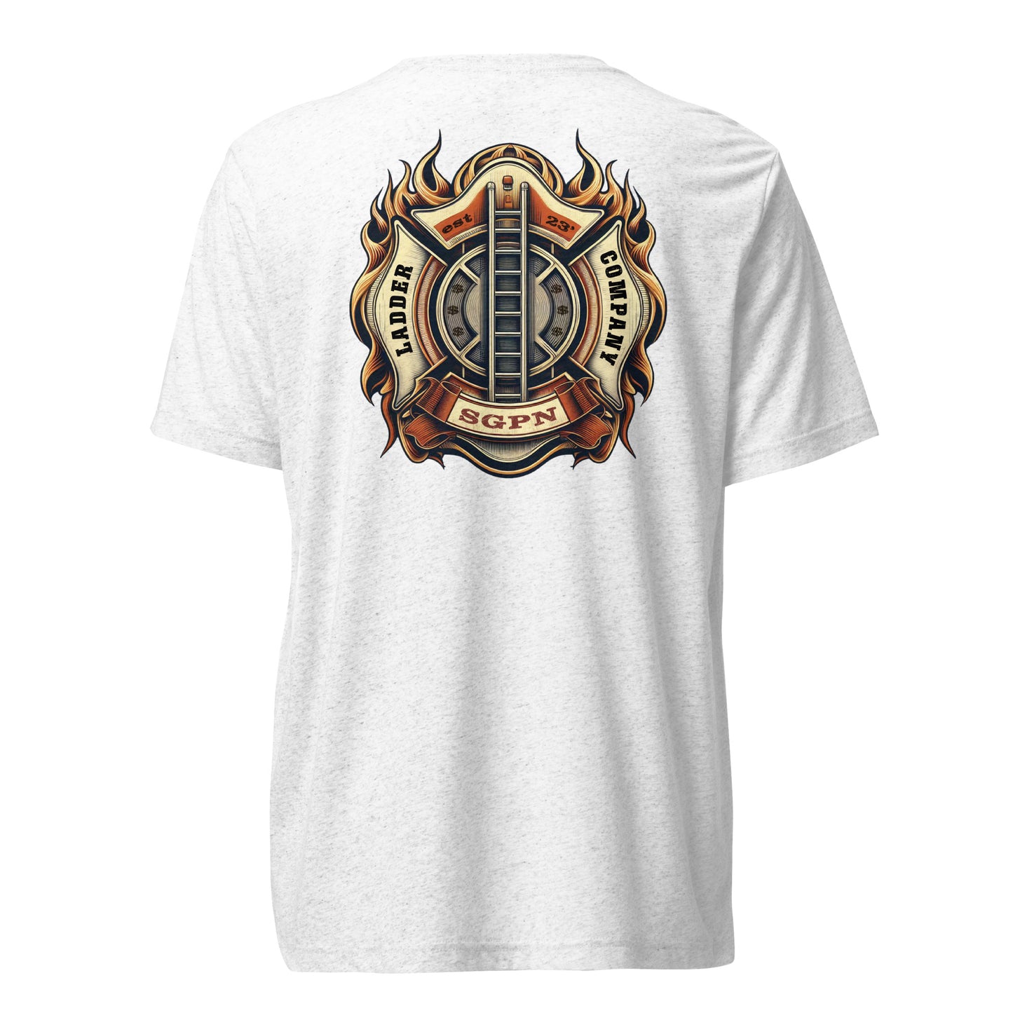 SGPN Ladder Company - est 23' - Short sleeve t-shirt (Front/Back Print)