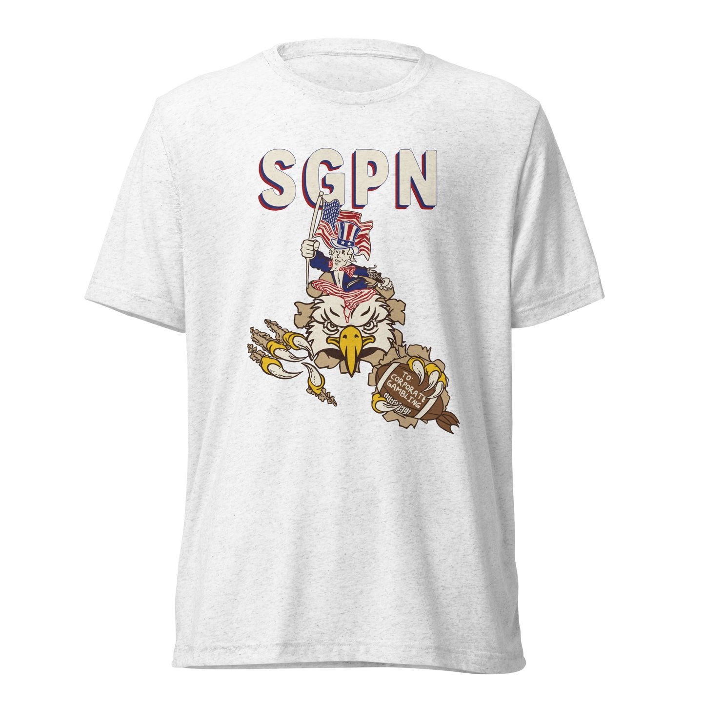 Fight the War Against Corporate Gambling - Short sleeve t-shirt
