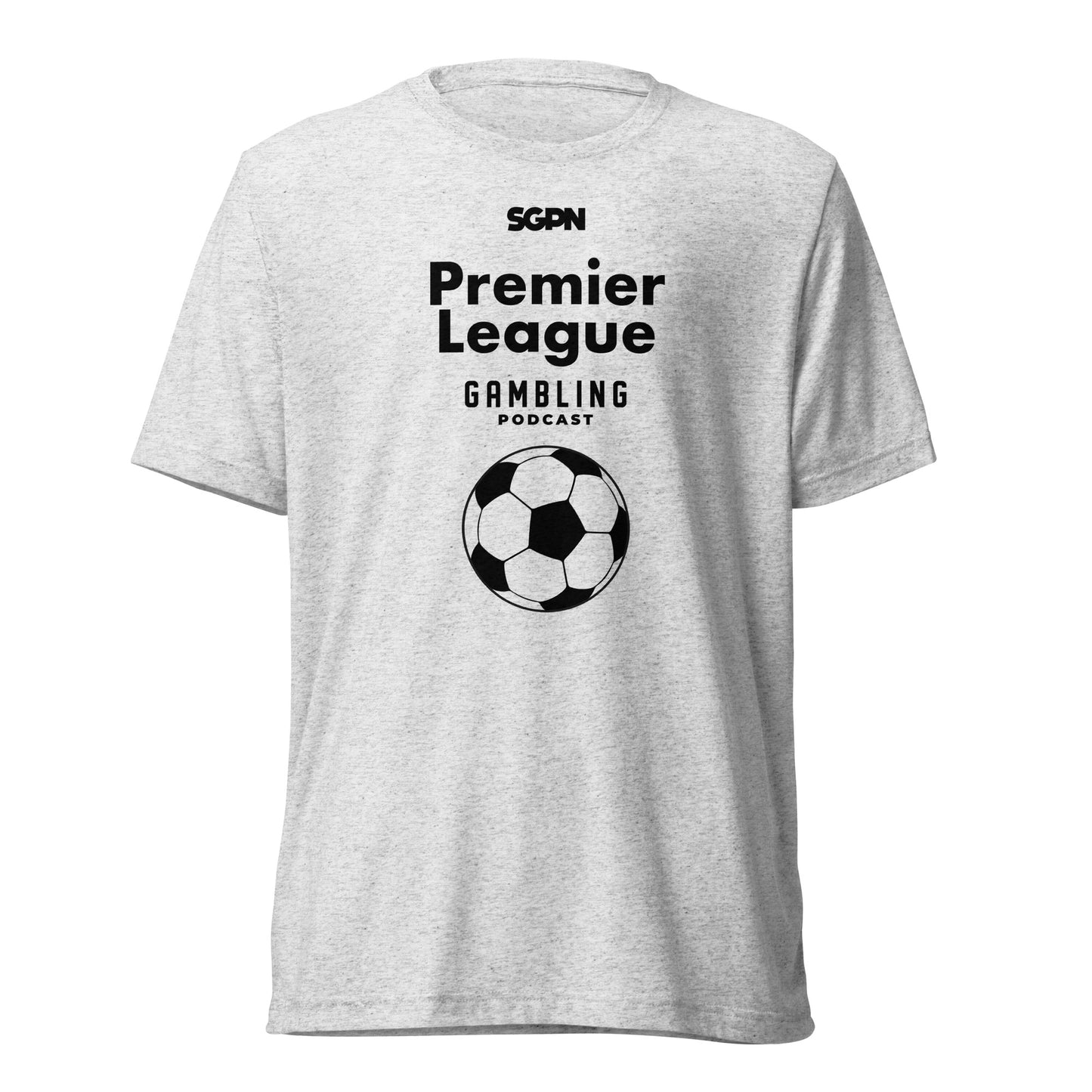 Premier League Gambling Podcast - Short sleeve t-shirt (Black Logo)