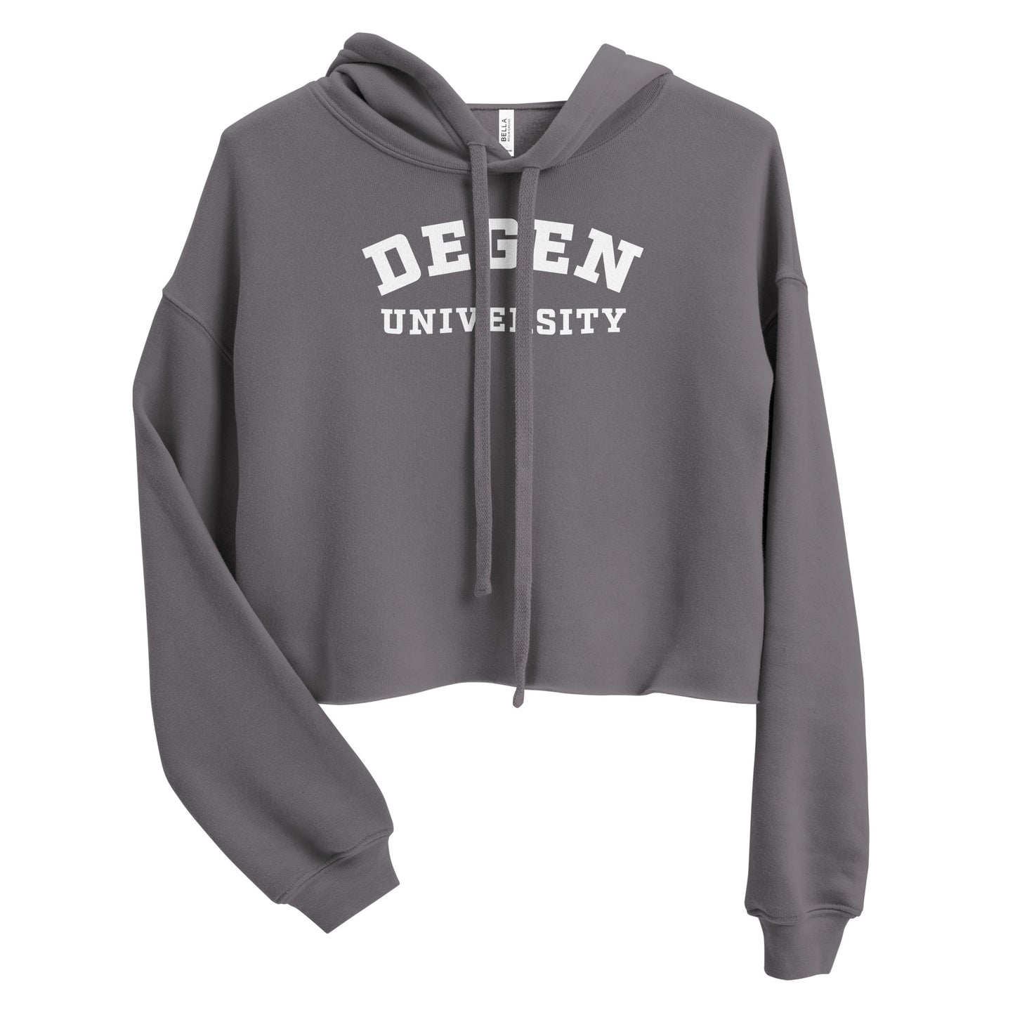 Degen University - Crop Hoodie
