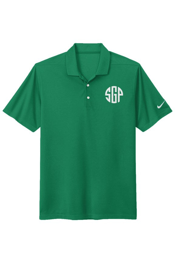 SGP - Nike Dri-FIT Micro Pique 2.0 Polo (White Logo)