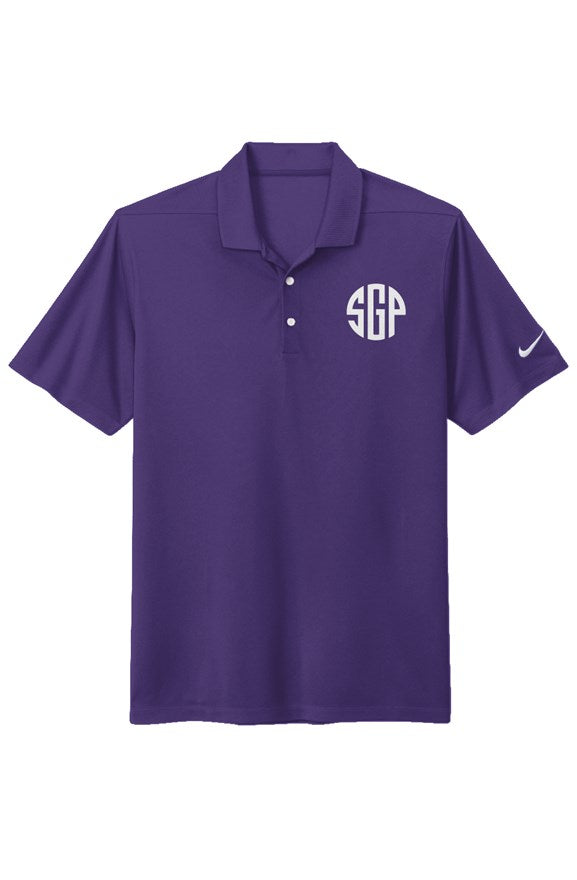 SGP - Nike Dri-FIT Micro Pique 2.0 Polo (White Logo)