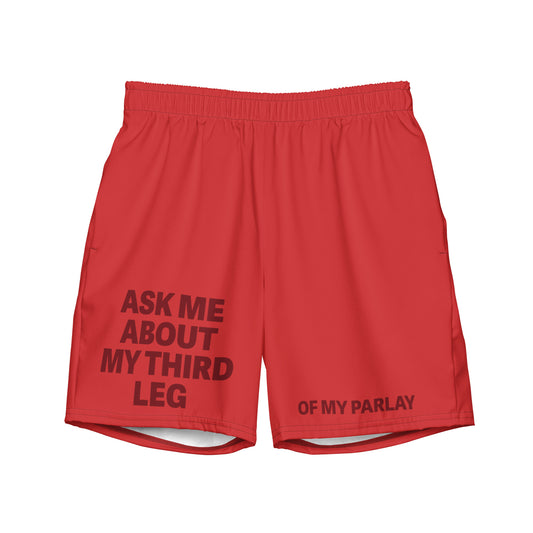 My Third Leg Men's swim trunks