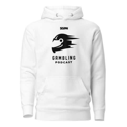 Racing Gambling Podcast - Unisex Hoodie (Black Logo)