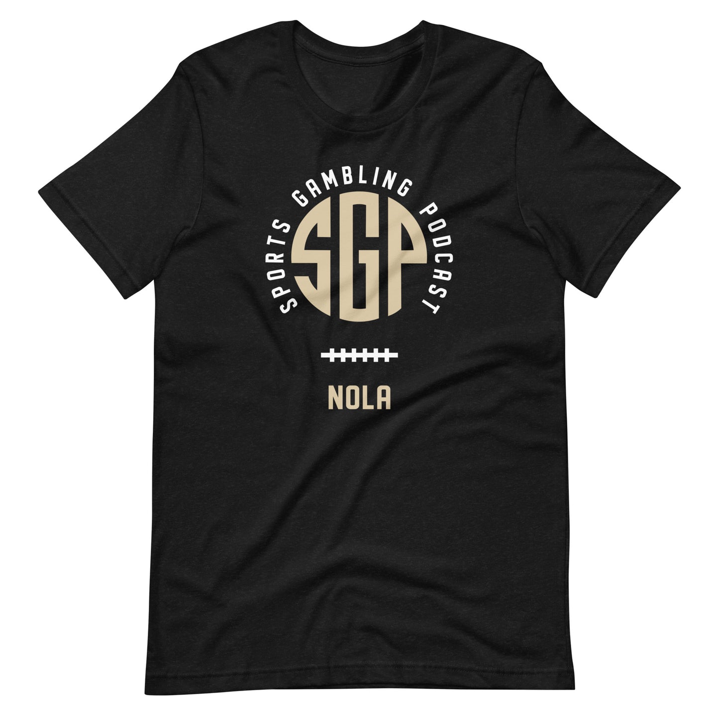 SGP - Nola - Sunday edition - Heather Black Unisex t-shirt