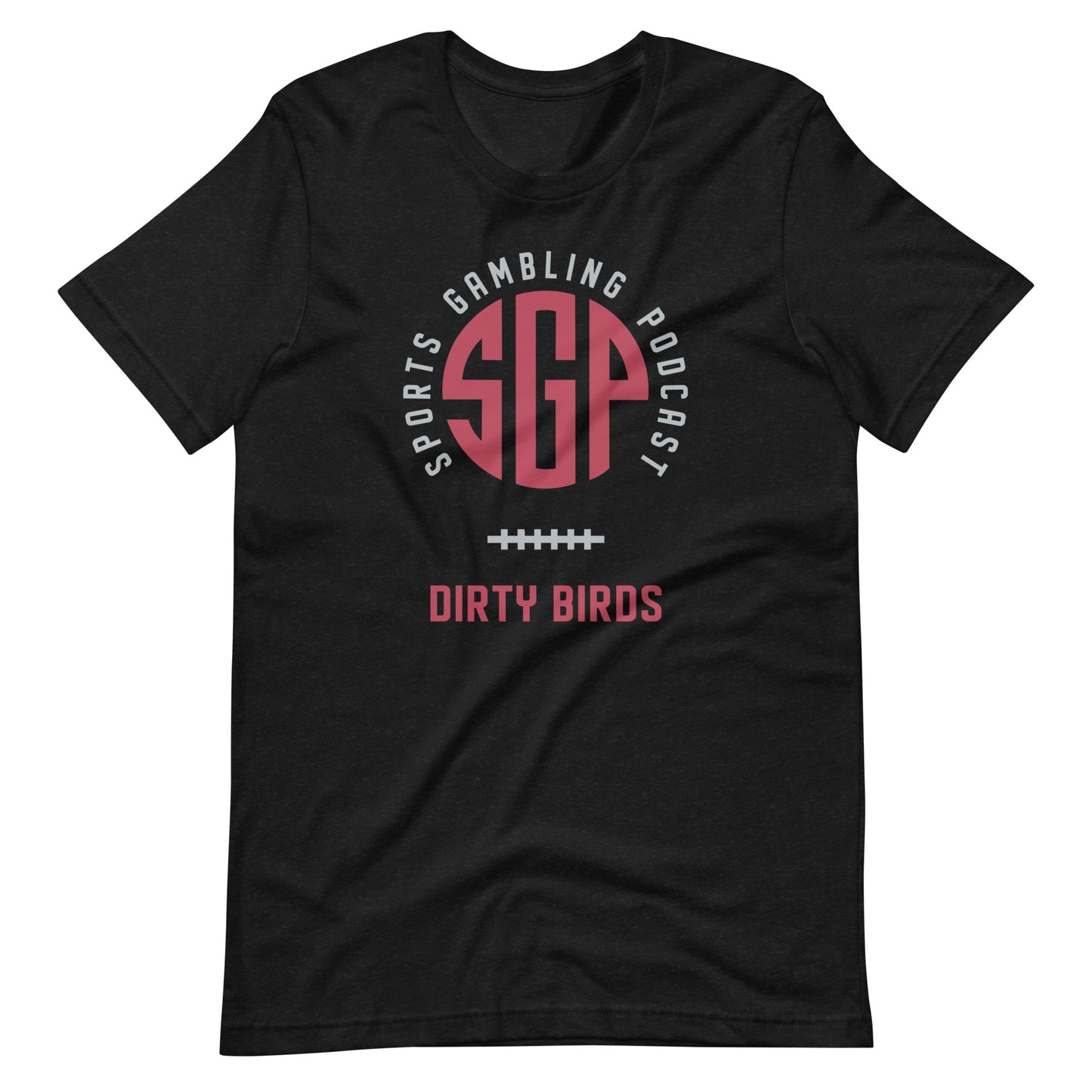 SGP - Dirty Birds - Sunday edition - Heather Black Unisex t-shirt