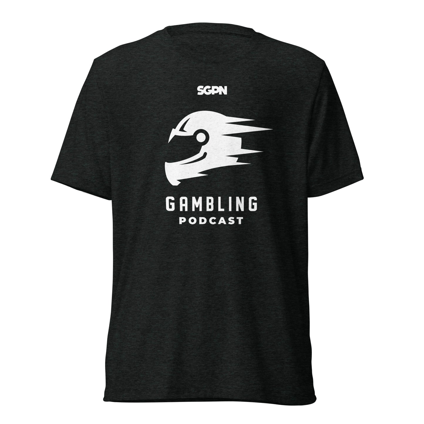 Racing Gambling Podcast - Short sleeve t-shirt (White Logo)