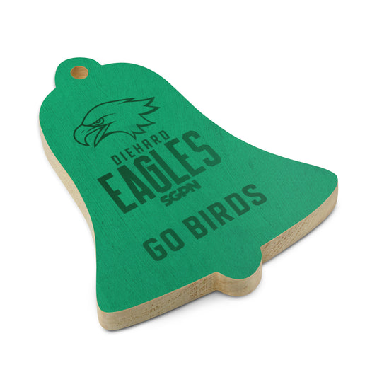 Diehard Eagles Podcast - Go Birds - Wooden ornaments