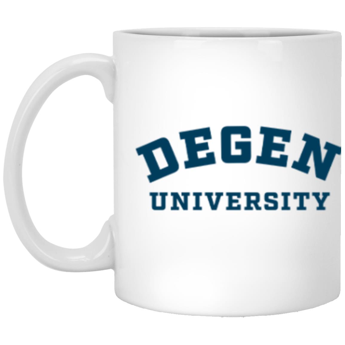 Degen University - XP8434 11 oz. White Mug