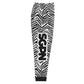 SGPN - Let it Ride - Zebra Stripe Men's Joggers (Black)