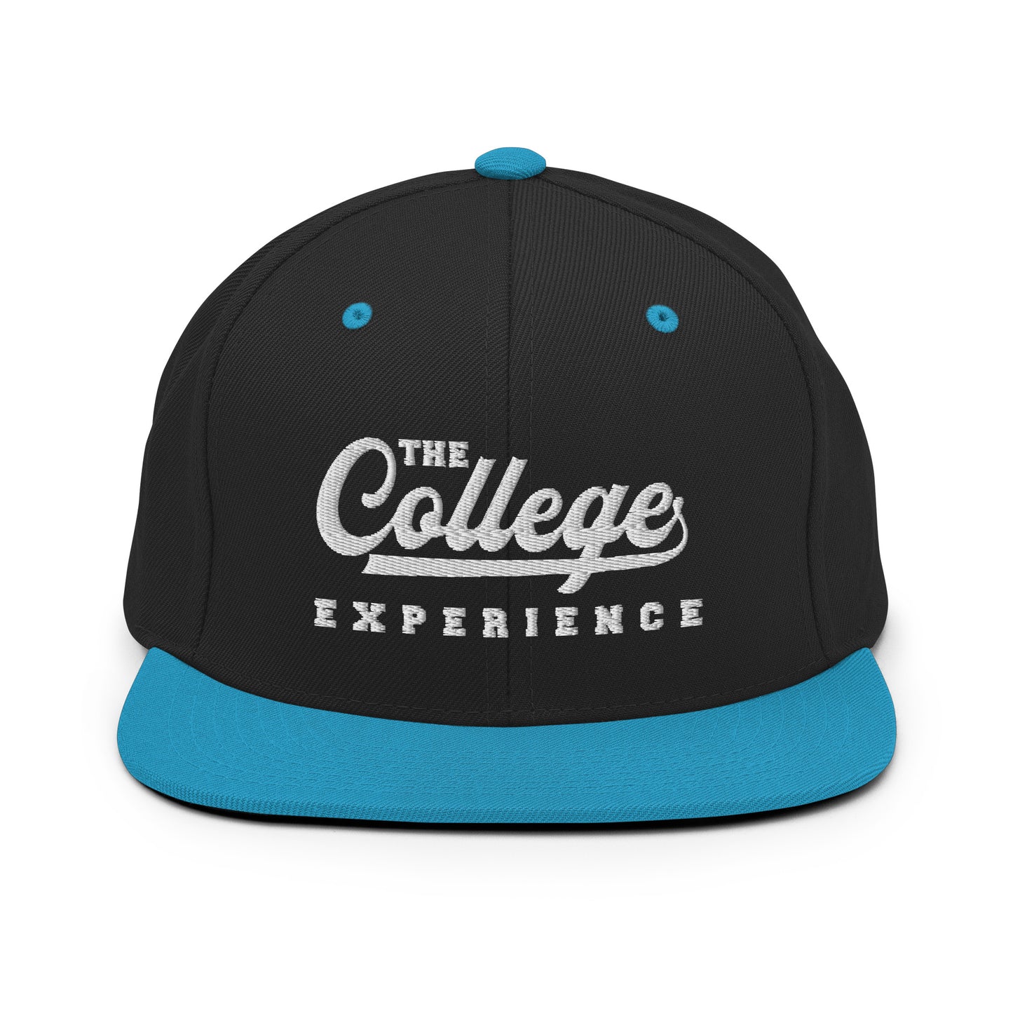 The College Experience - Snapback Hat (White Logo)