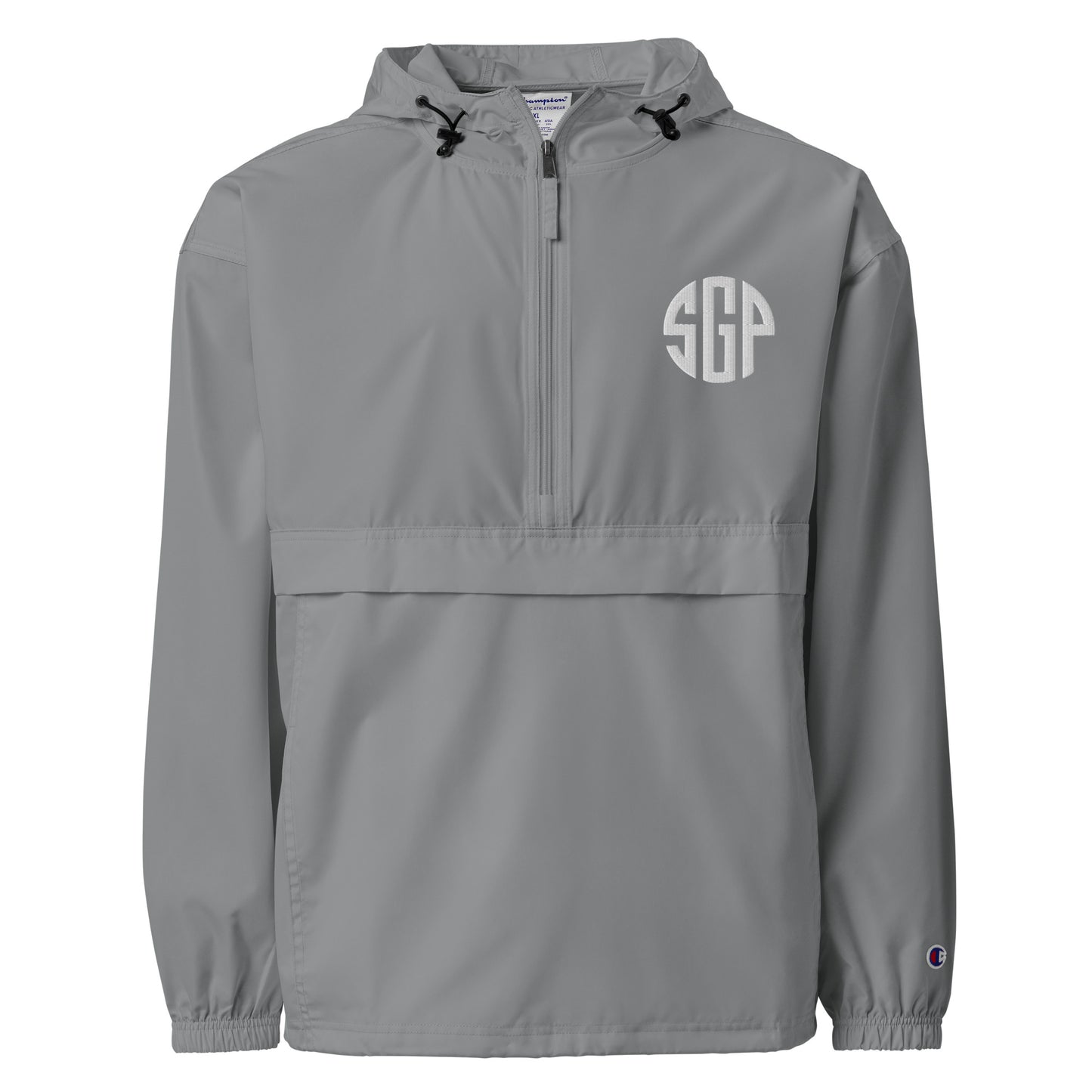 SGP - Embroidered Champion Packable Jacket (White Logo)