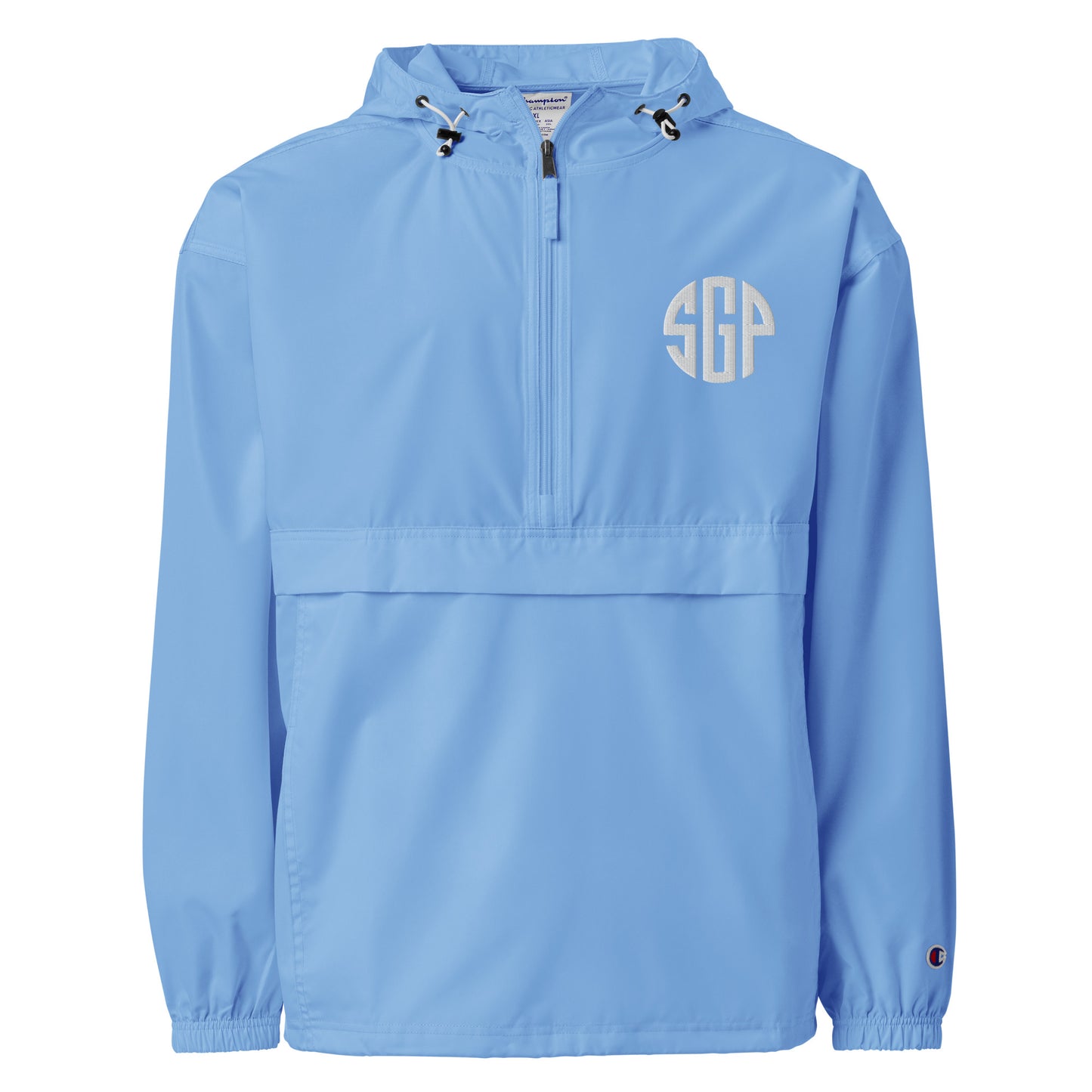 SGP - Embroidered Champion Packable Jacket (White Logo)