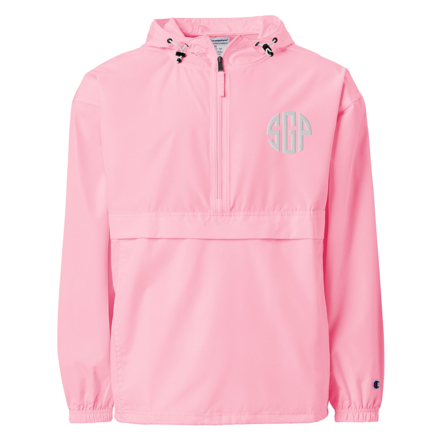 SGP - Embroidered Champion Packable Jacket (White Logo)