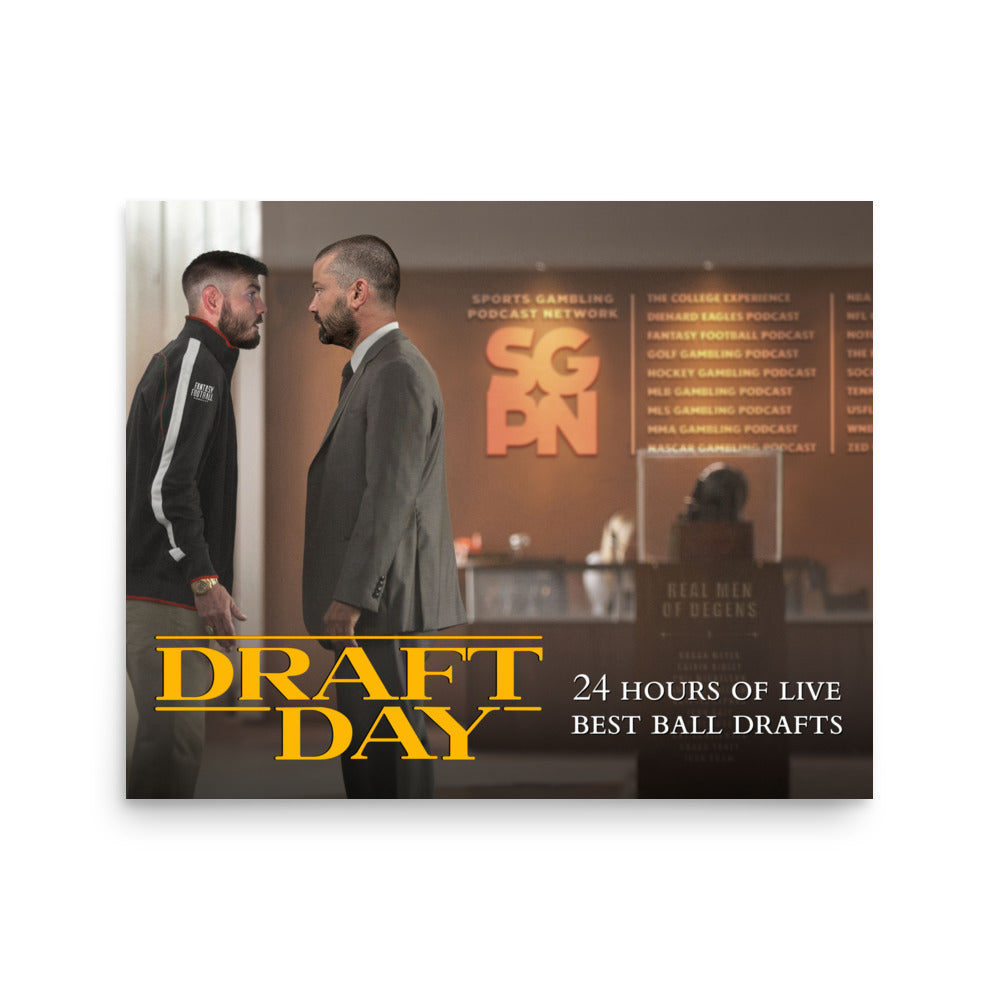 Draft Day 3: 24 Hours of Live Best Ball Drafts - Poster
