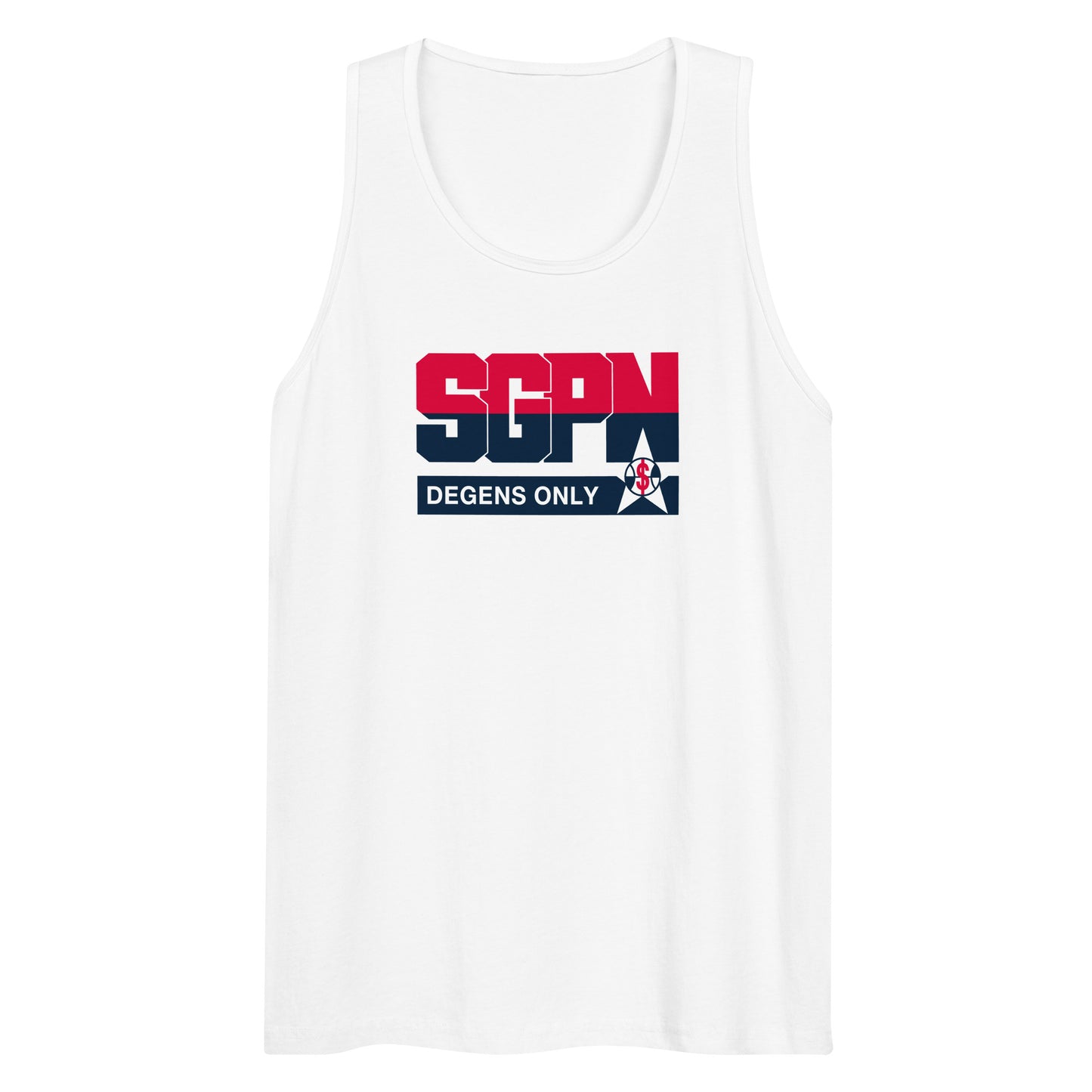 SGPN Degens Only - Men’s premium tank top