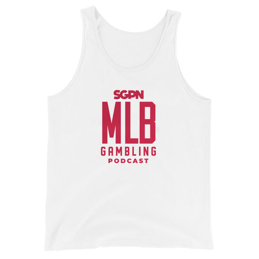 MLB Gambling Podcast - Unisex Tank Top (Red Logo)