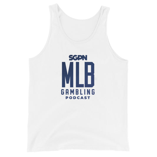 MLB Gambling Podcast - Unisex Tank Top (Blue Logo)
