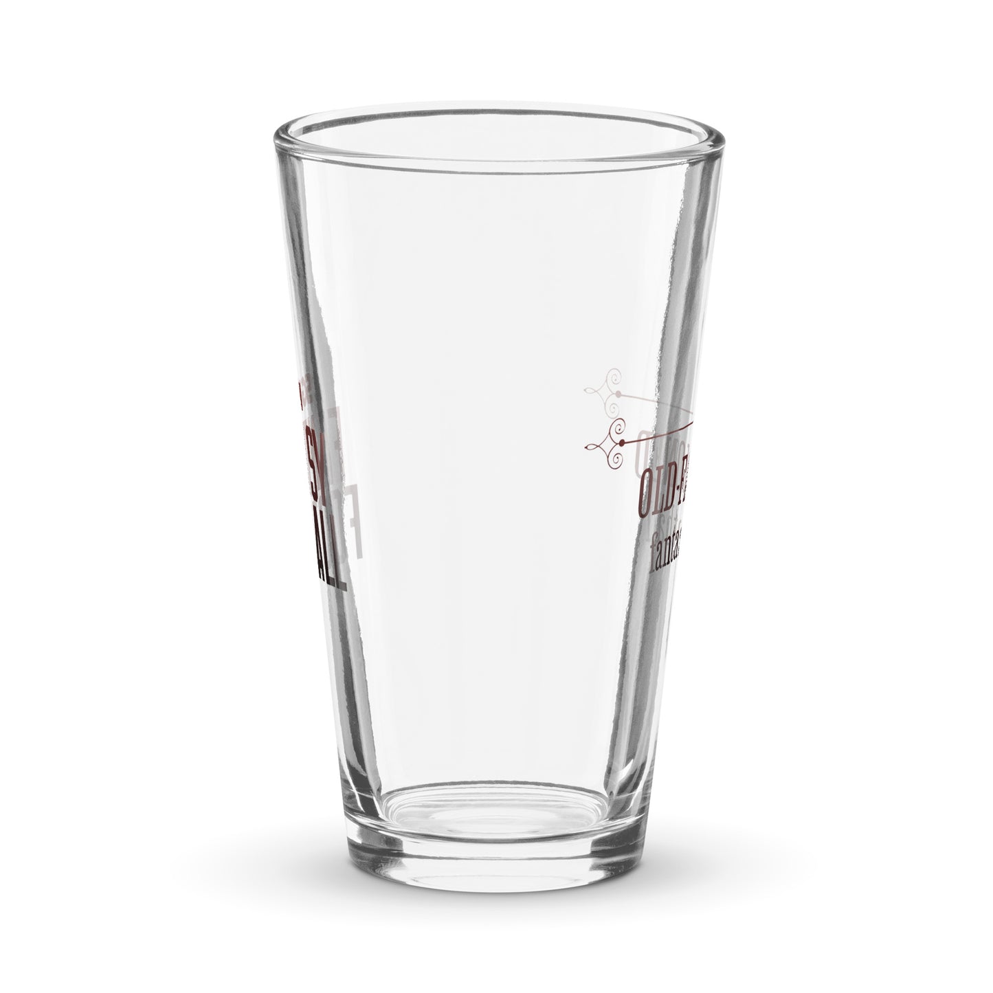 Old-Fashioned Football Podcast - SGPN Fantasy Football  - Shaker pint glass