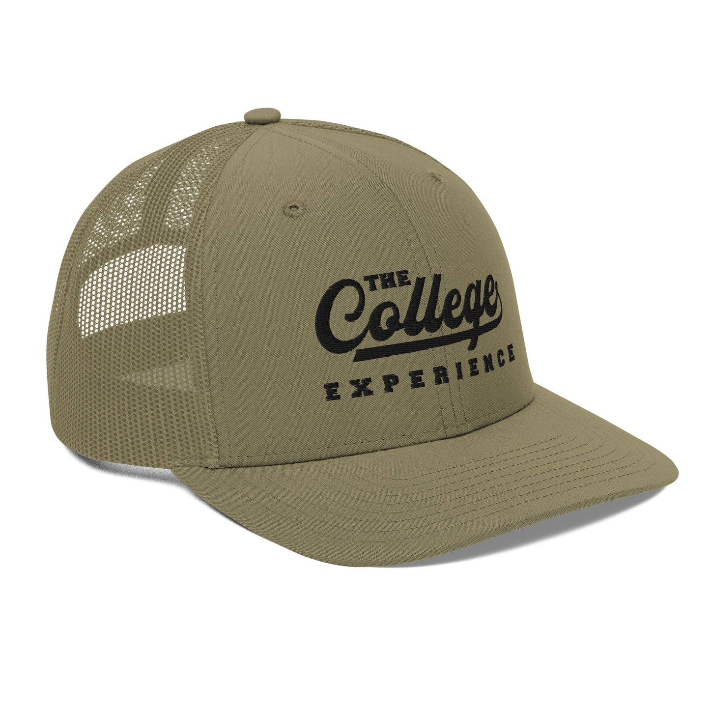 The College Experience - Trucker Cap (Black Logo)