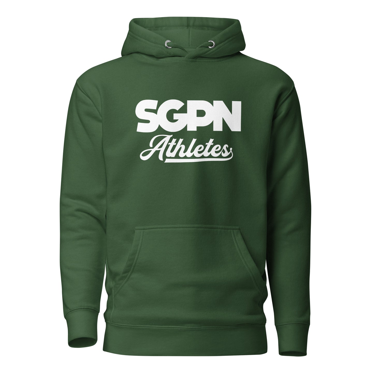 SGPN Athletes - Unisex Hoodie (White Logo)