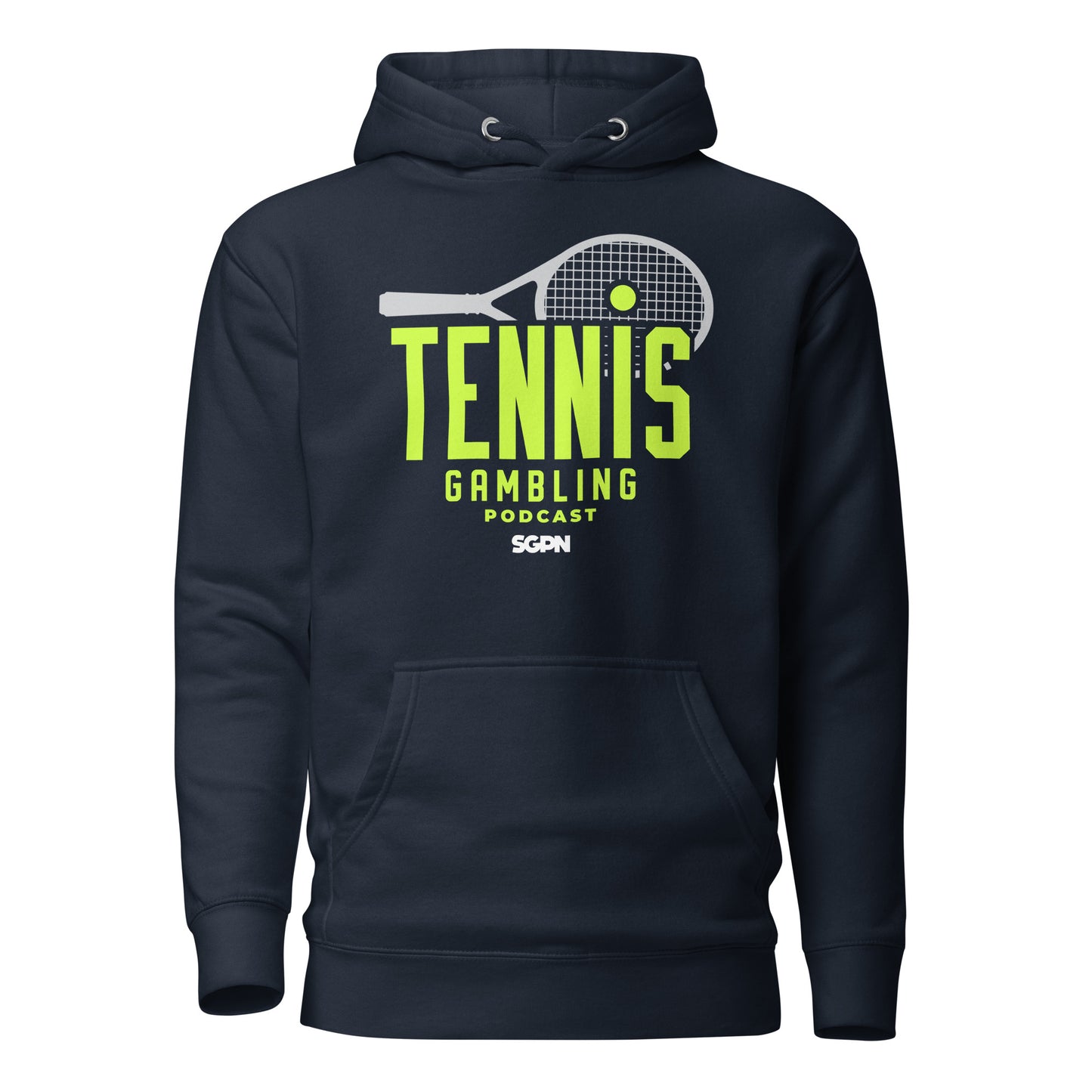 Tennis Gambling Podcast - Unisex Hoodie (Color Logo)