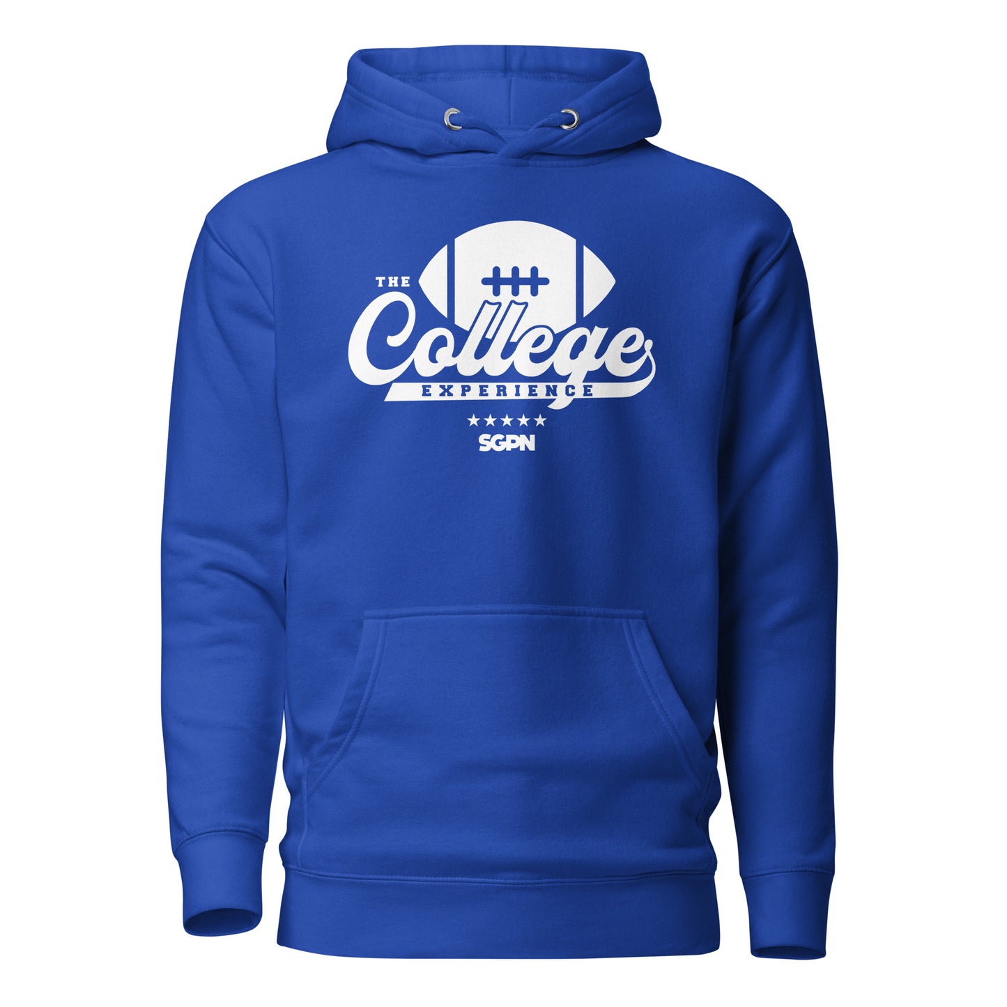 The College Experience Football - Unisex Pullover Hoodie