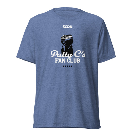Patty C's Fan Club - Short sleeve t-shirt (Beer Can)