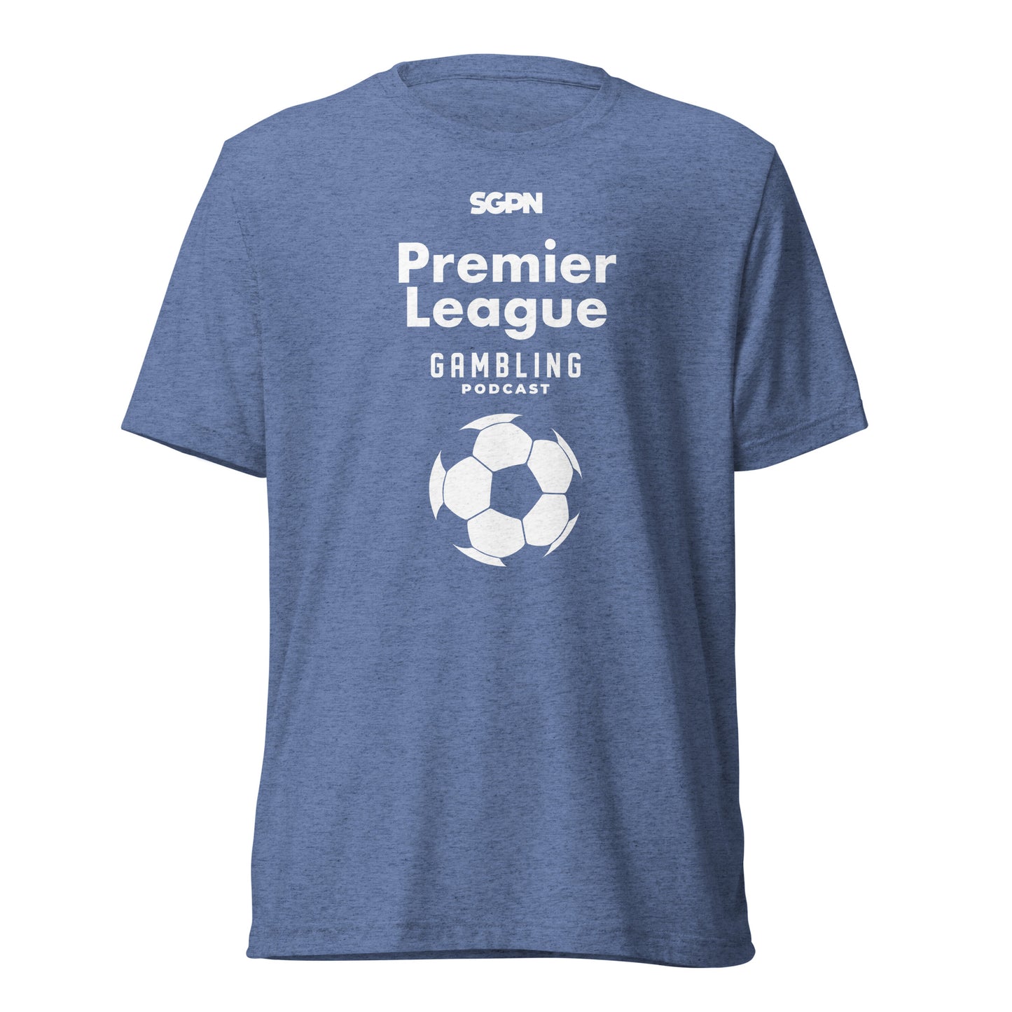 Premier League Gambling Podcast - Short sleeve t-shirt (White Logo)