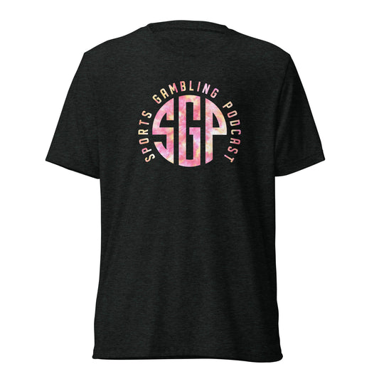 SGP Light Tie-dyed Logo - Short sleeve t-shirt