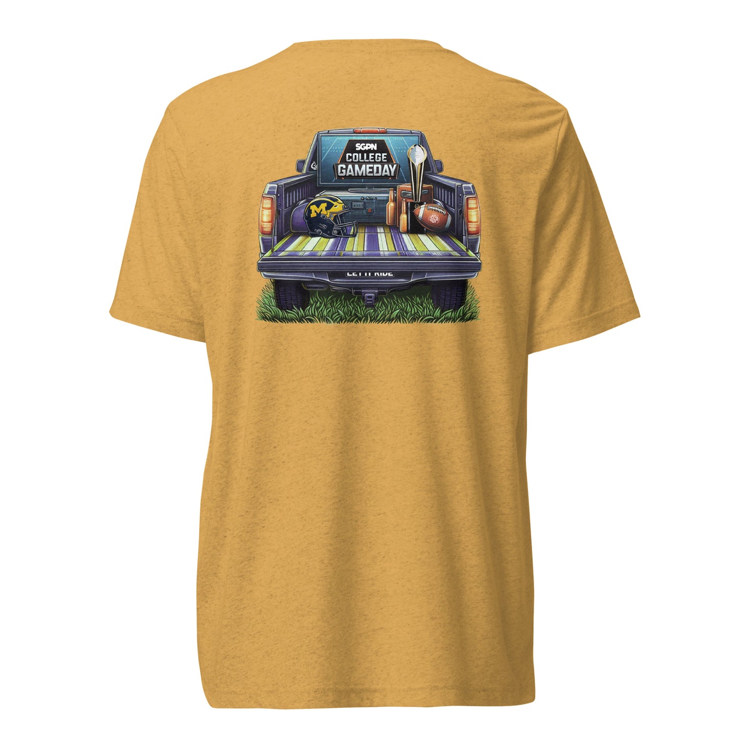 College Gameday Tailgate - Ann Arbor Edition - Short sleeve t-shirt