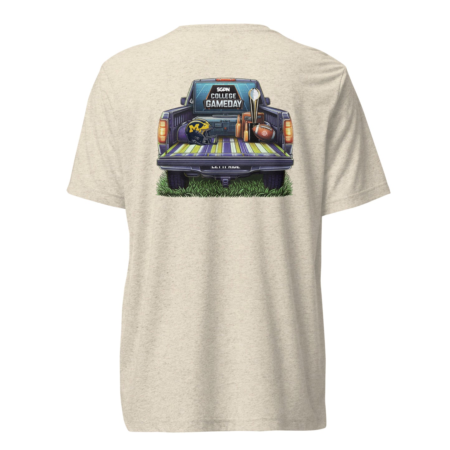 College Gameday Tailgate - Ann Arbor Edition - Short sleeve t-shirt