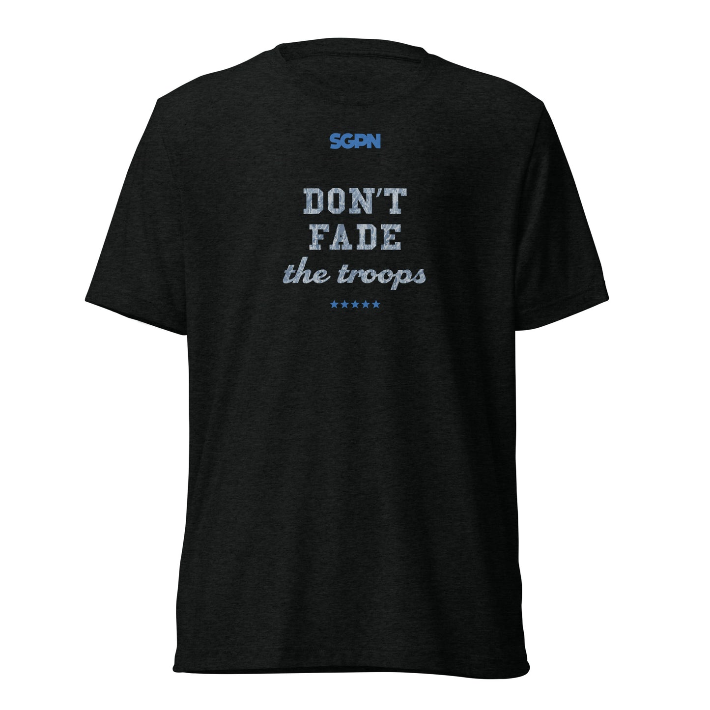 Don't Fade the Troops - Short sleeve t-shirt (v2)