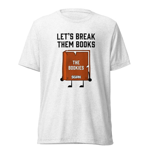 Let's Break Them Books - Golf Gambling Podcast Short sleeve t-shirt