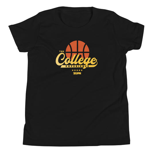 The College Experience Basketball Youth Short Sleeve T-Shirt