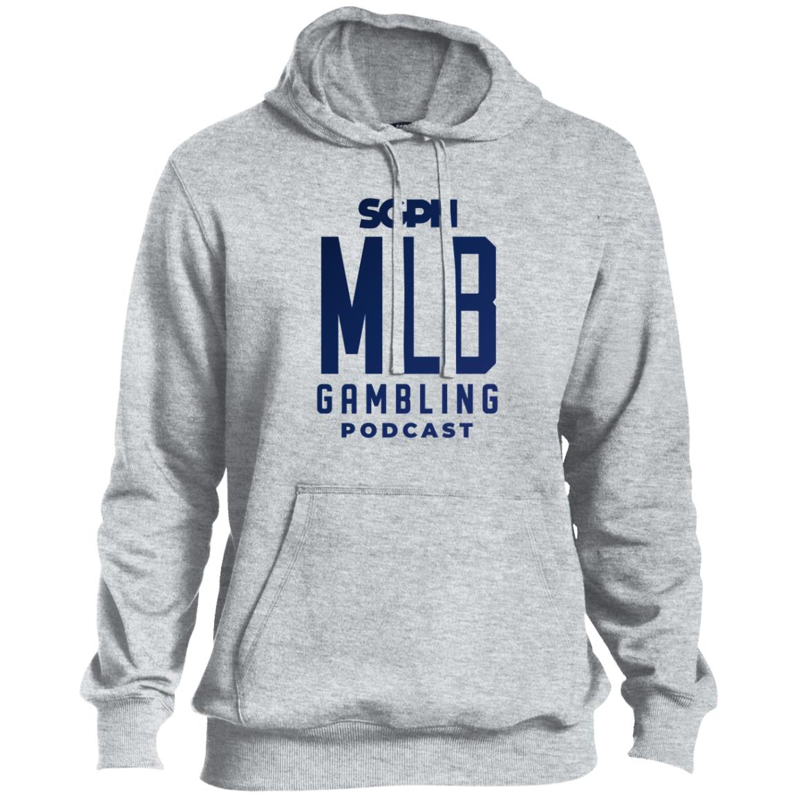 MLB Gambling Podcast Pullover Hoodie (Blue Logo)