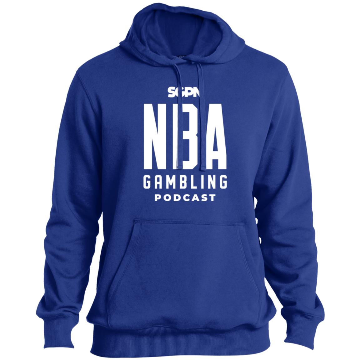 NBA Gambling Podcast Pullover Hoodie (White Logo)