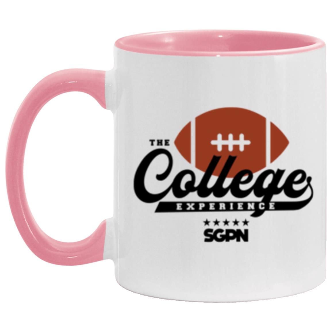 The College Experience Football 11 oz. Accent Mug